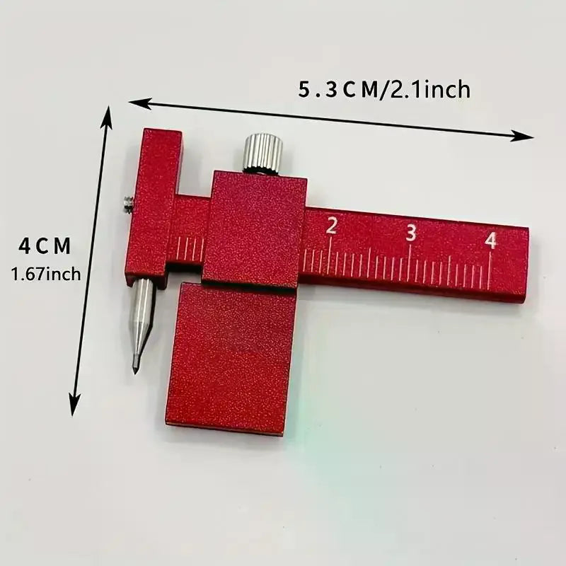 Model Equidistant Scribing Ruler Parallel Scribers Create Contour Positioning Scale Auxiliary Ruler Tools Zpaxo