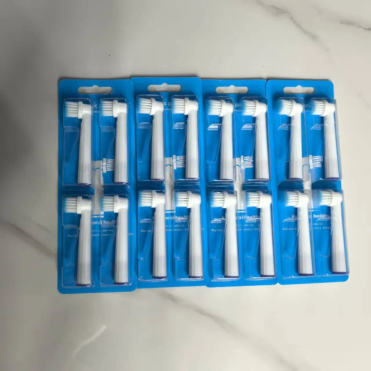 4 Electric Toothbrush Head Oral B Sensitive Replacement Brush Heads Zpaxo YMEB60-16pcs