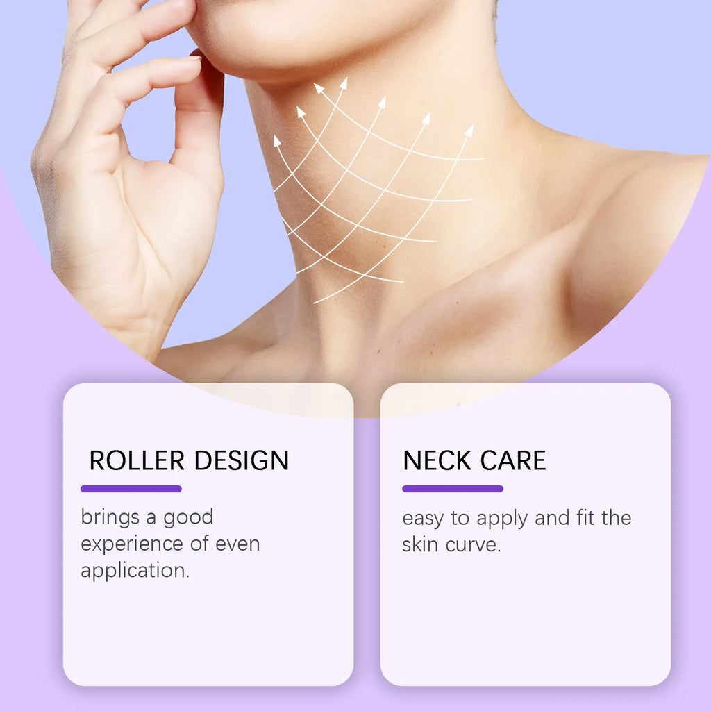 Jaysuing Neck Roller Cream – Anti-Wrinkle Firming & Lifting 120g Neck Firming Cream Zpaxo