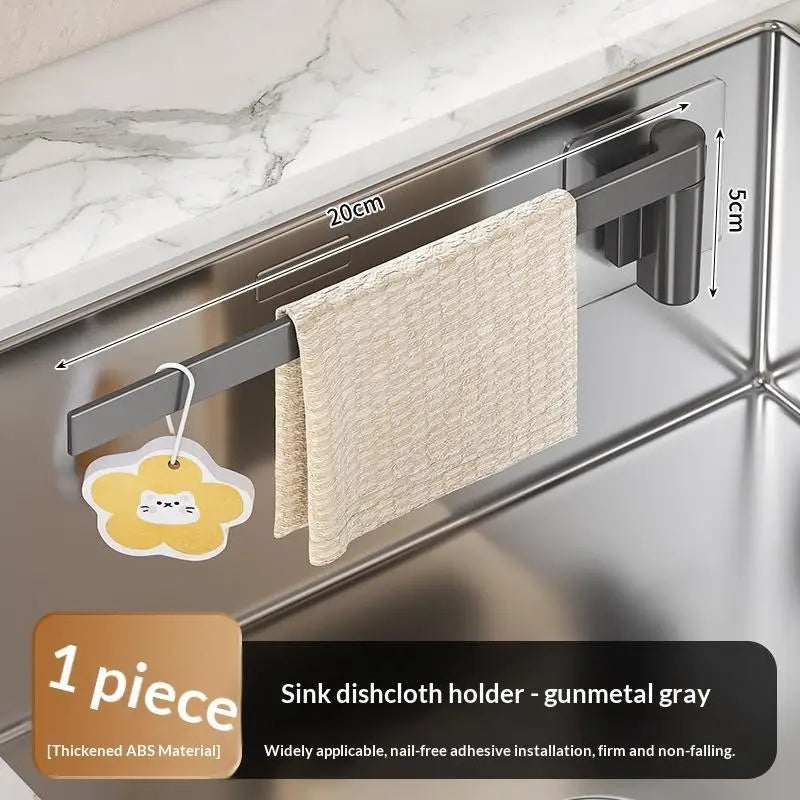 Wall-mounted Rotating Kitchen Cloth Organizer-multi-functional