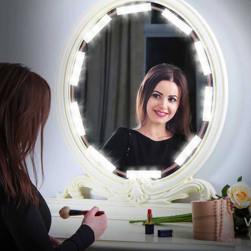 USB LED Strip Lights Dressing Mirror Makeup Mirror Lights Dimmable Touch Control Vanity Mirror Lights Bathroom Mirror Light Zpaxo