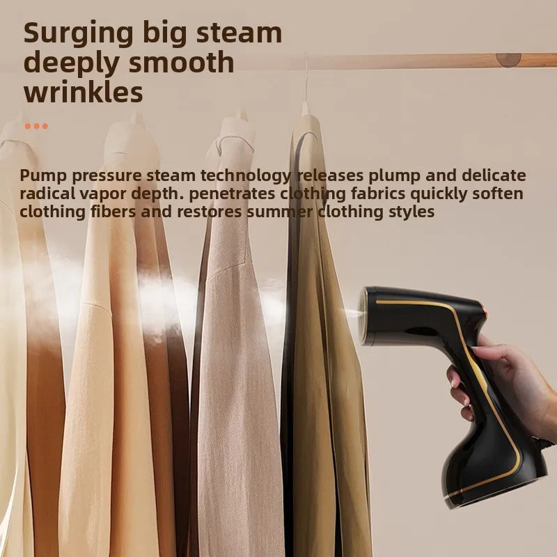 Household Electric Steam Iron for clothes Handheld Garment Steamer Portable Quick Heat Ironing Steam Machine for Home travel Zpaxo