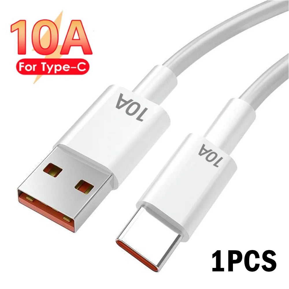 120W USB-A to USB-C Fast Charging Cable – 10A Quick Charge USB-C Charging Cable Zpaxo 1pcs 1m