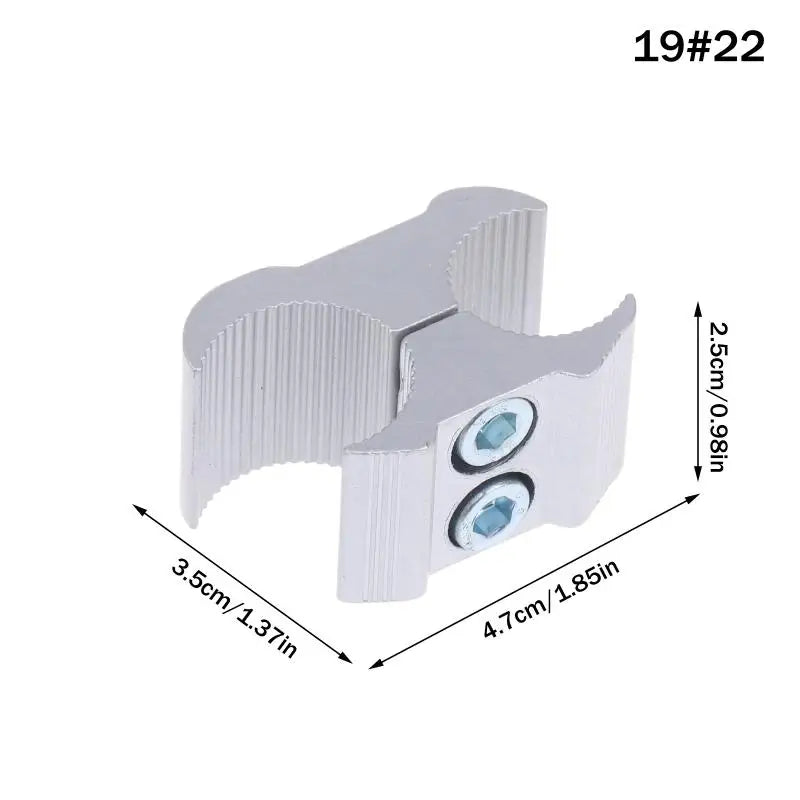 1 PCS Wheelchair Accessories Pipe Clamp Accessories Clip Wheelchair Frame Link Piece All Aluminum Alloy Zpaxo A2