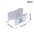 1 PCS Wheelchair Accessories Pipe Clamp Accessories Clip Wheelchair Frame Link Piece All Aluminum Alloy Zpaxo A2