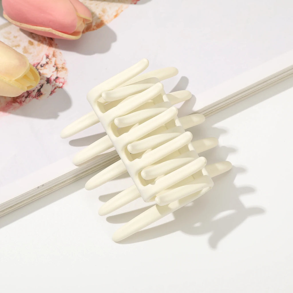 Double Sided Hair Clip Hair Comb For Women Frosted Toothed Non-slip Comb Black Ponytail Hairpin Hair Accessorie Zpaxo