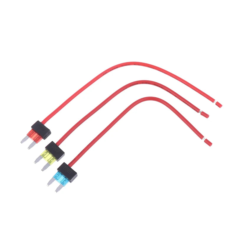 1PC Car Fuse Holder Add-a-circuit TAP Adapter Mini ATM APM Blade MINI Simple Safety Device 12V 10A 15A 20A Zpaxo