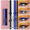 4 Pcs/set Retractable Eyeliner Durable Waterproof Eyeliner Pencil Non-smudging Soft Easy to Operate Sweat Zpaxo As shown 0.25g-4pcs