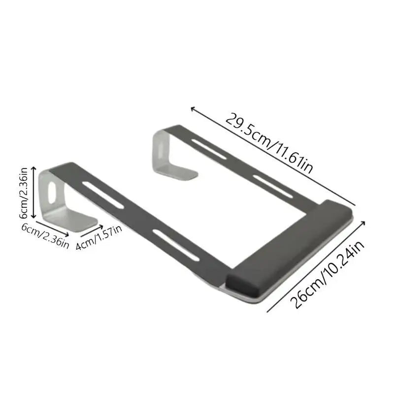652F Vertical Laptop Stand Holder Adjustable Desktop Notebook Dock Zpaxo