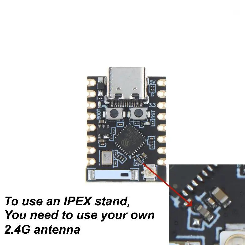 ESP32 C3 Mini Wifi Development Board Bluetooth C Raspberry Pi Zpaxo IPEX