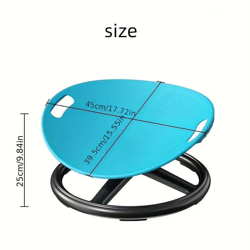 Ergonomic Swivel Sensory Chair Eggshell Design Anti-slip Base Durable Zpaxo