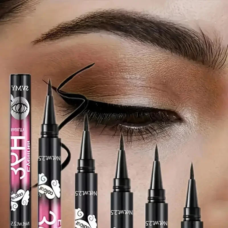 Waterproof Black Eyeliner Pencils-smudge-proof Long-lasting Zpaxo 5pcs