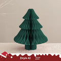 3D Honeycomb Paper Christmas Ornament Ball – Foldable Hanging Christmas Ornament Zpaxo A2