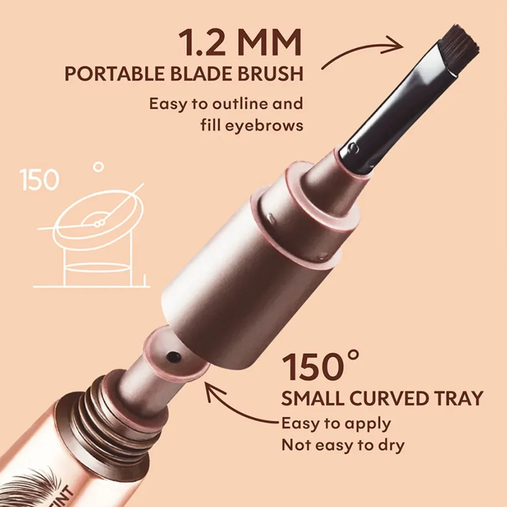 5 Peel-off Eyebrow Gel Cream Quick-drying Lasting Tearing Dye Glue Zpaxo