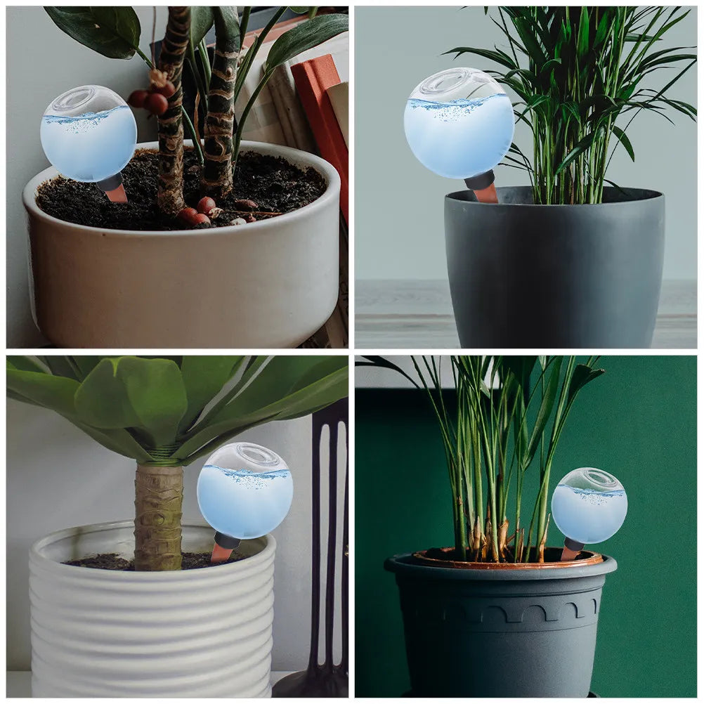 2Pcs Self Globes Automatic Plant Waterer for Succulents Indoor Outdoor Plant Irrigation System Globe Zpaxo