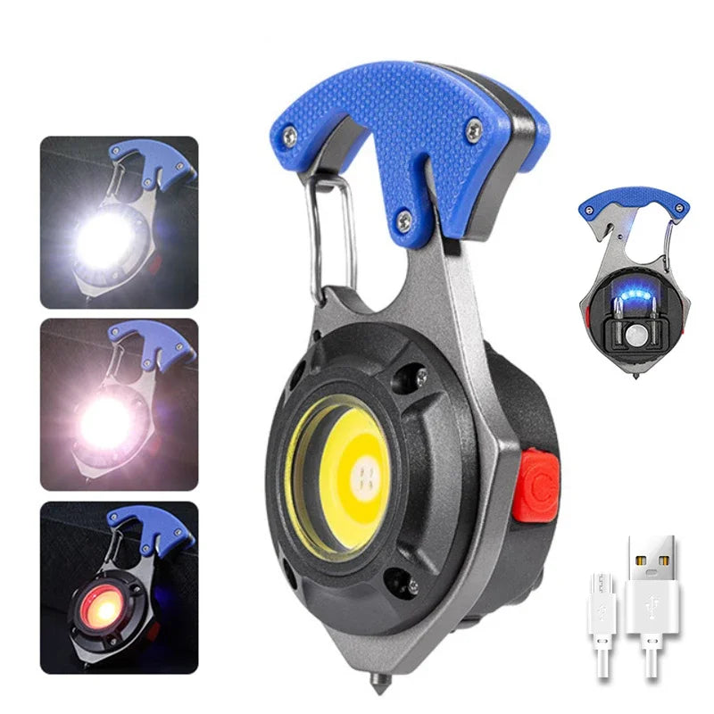 ESMARTER COB LED Work Light – USB-C Rechargeable Camping Flashlight