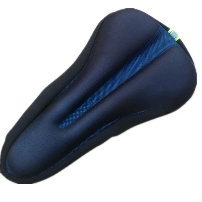 New Thick Silicone Seat Cover for Mountain Bike Riding Silicone Seat Cushion Cover for Bicycles Soft Outdoor Accessories Saddle Zpaxo