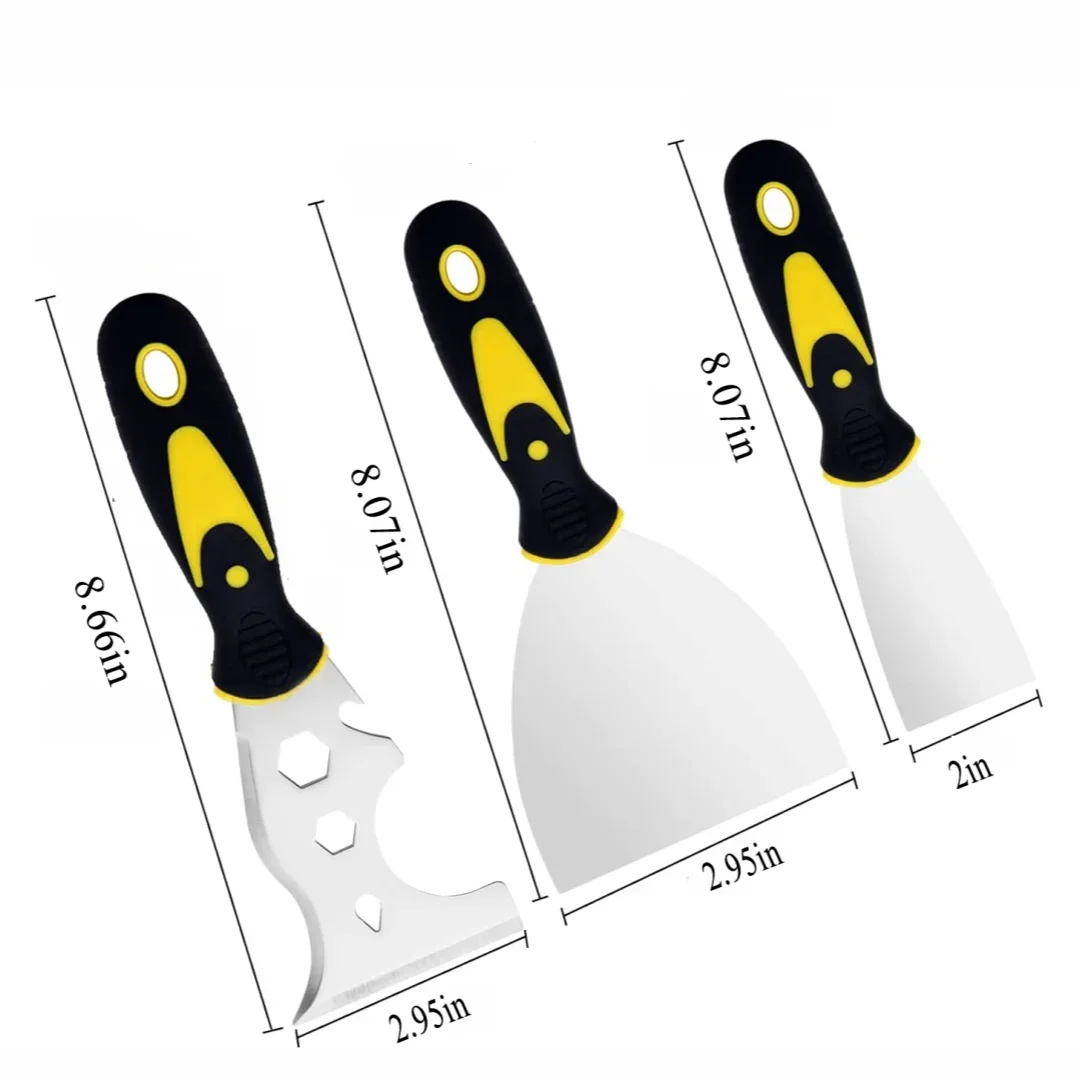 Putty Knife Spackle Paint Scraper Tool No Rusting Perfect Repairing