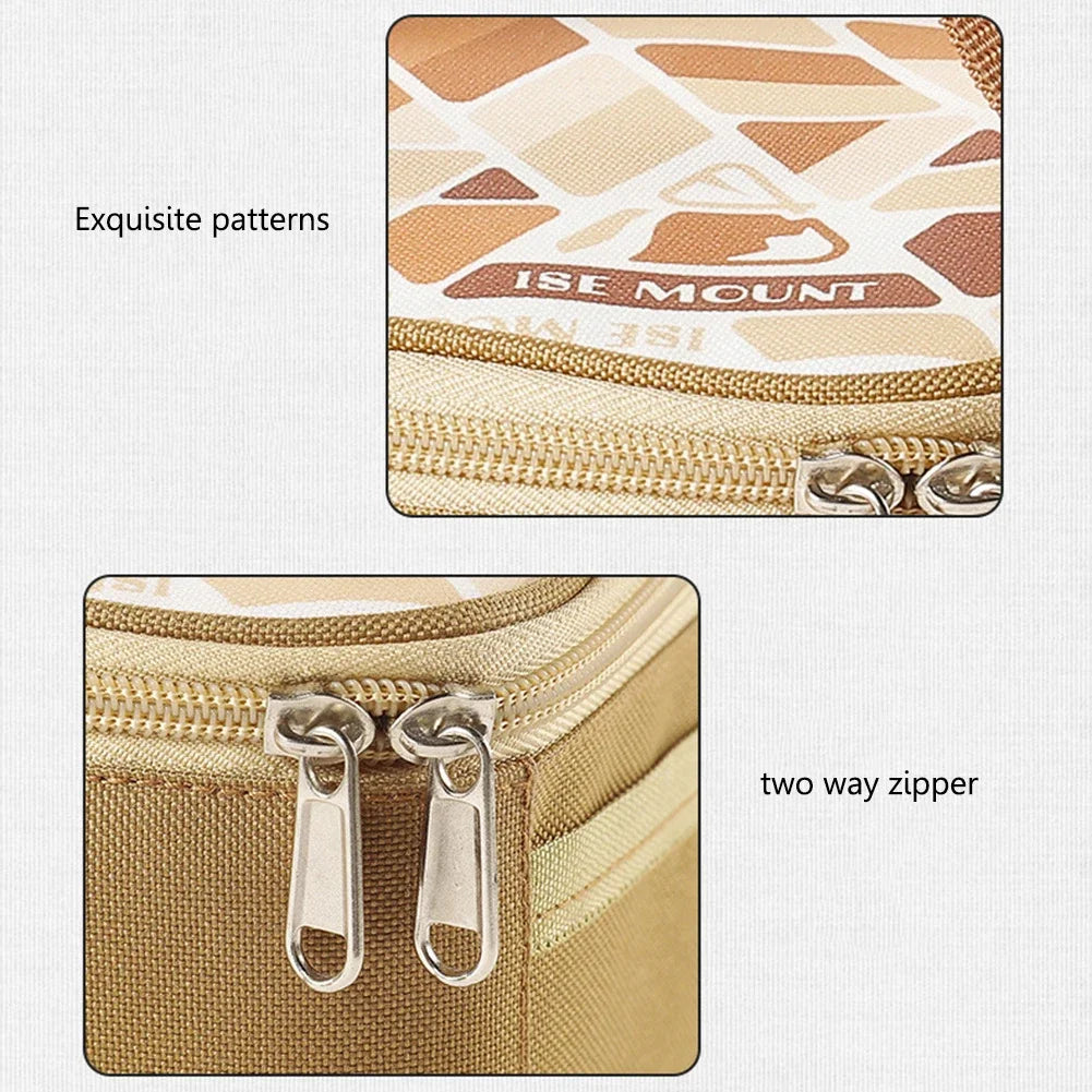 Seasoning Bottle Storage Bag Portable Camping Dispenser Condiment Zpaxo