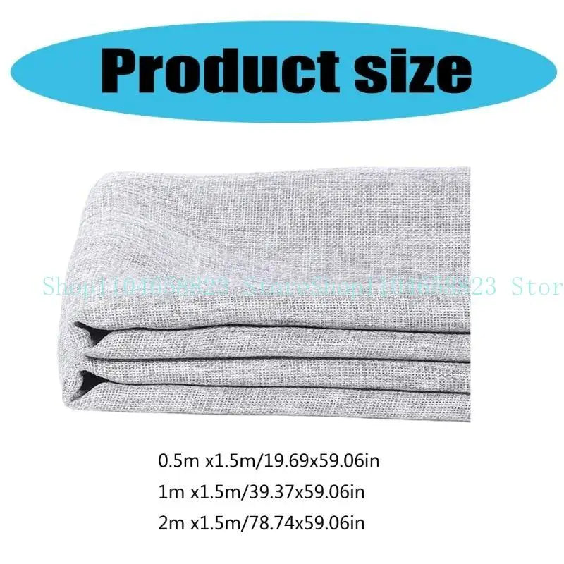 Polyester Speaker Fabric Speaker Grill Cloth Enhances Sound Transmission and Universal Fit with Various Auditory Devices Zpaxo