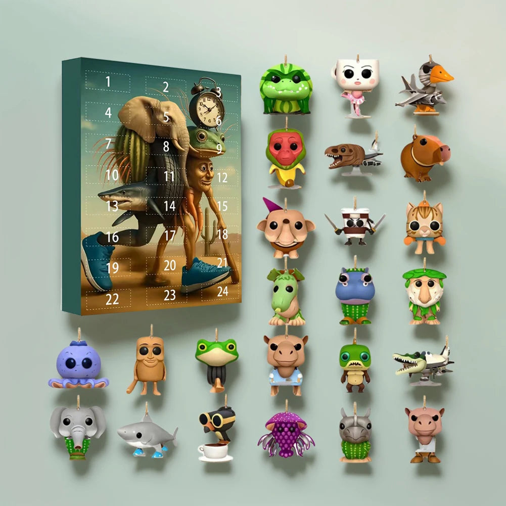 Abstract Animal Blind Boxes Tung Sahur Italian Brainrot Animals