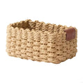 Recycled Paper Basket Sturdy Household Organizers Tidying Space