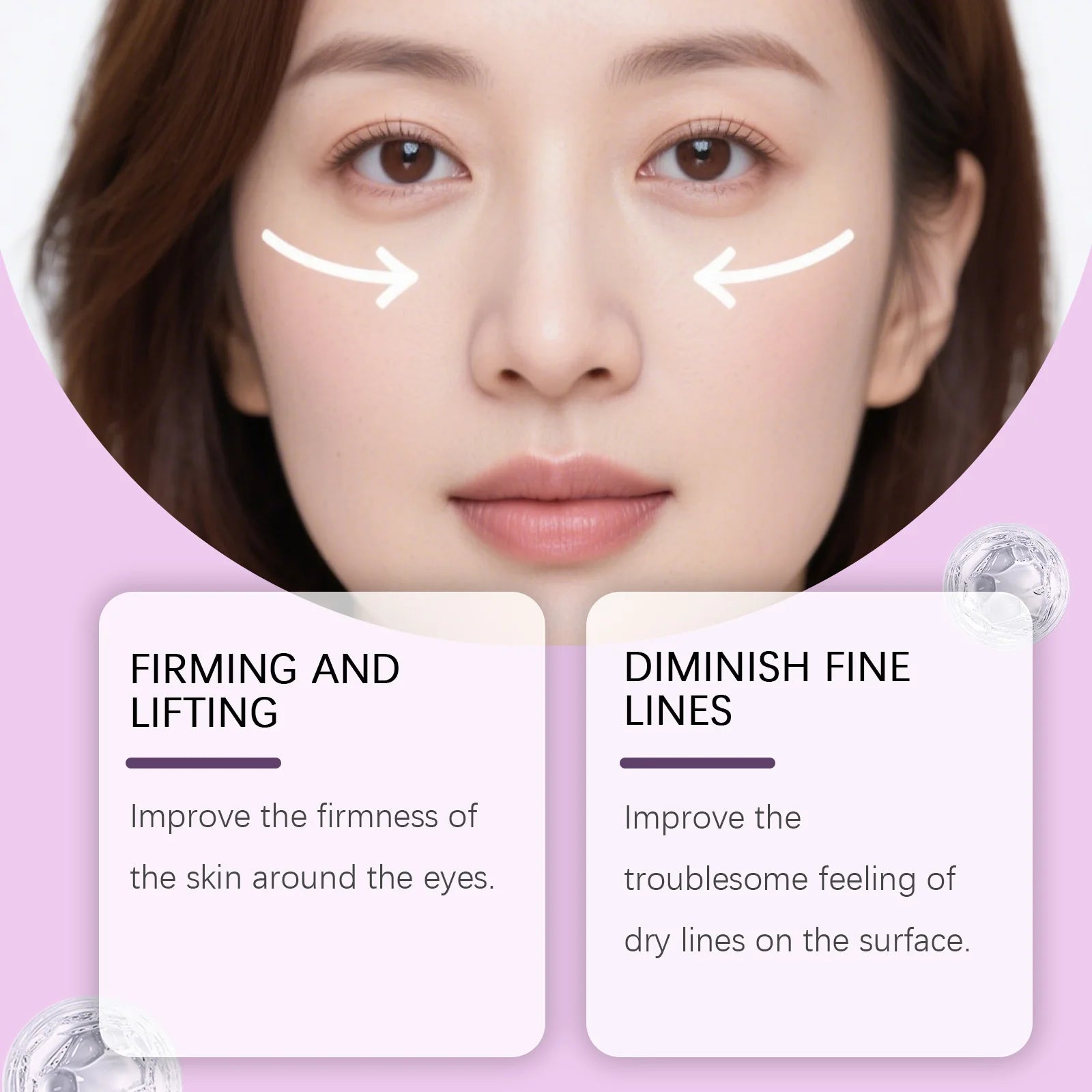 Eye Cream Dark Circles Puffiness Anti Aging Wrinkle Women Hydrating Zpaxo