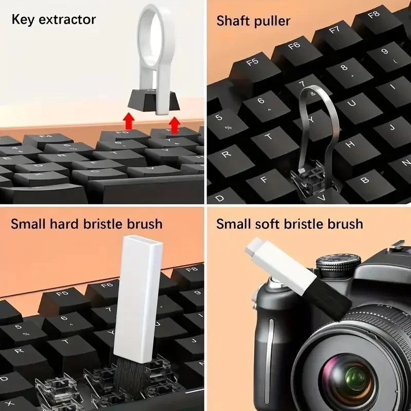 20 In 1 Computer Brush Earphones Cleaning Pen Screen Cleaning Keyboard Smartphone Screen Dust Removal Camera Lens Cleaning Tools Zpaxo