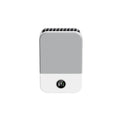 Portable Waist Fan 2000mAh Outdoor Mini Hanging Neck 3 Gear Strong