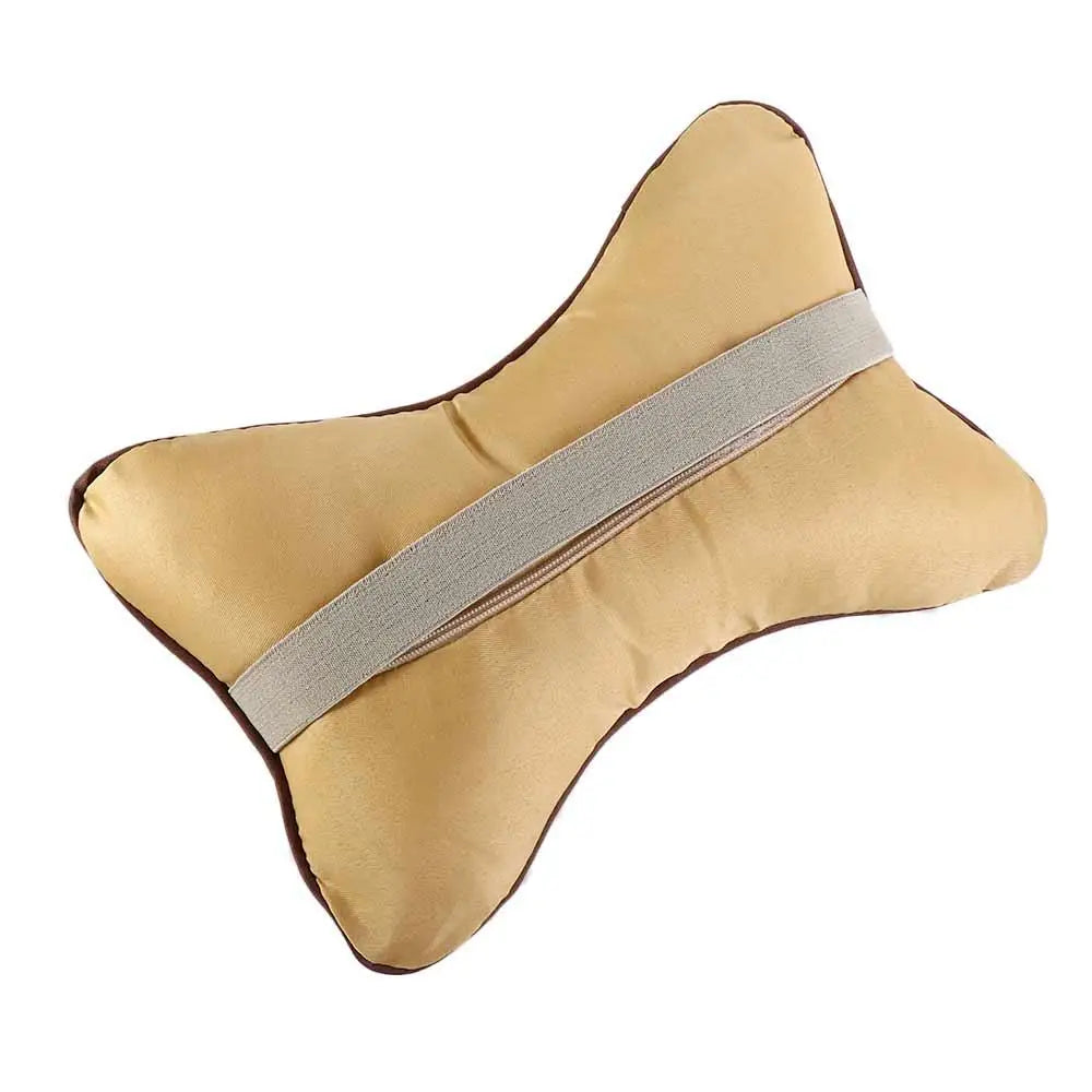 PU Leather PU Leather Car Neck Pillows Comfortable Breathable Auto Seat Head Neck Rest Cushion Easy Install Zpaxo