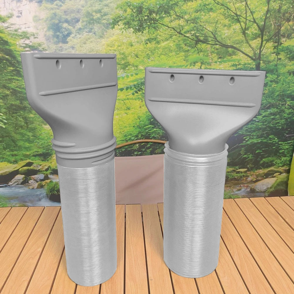 Flat Hose Adapter Exhaust Fan Nozzle Air Conditioning Window Vent