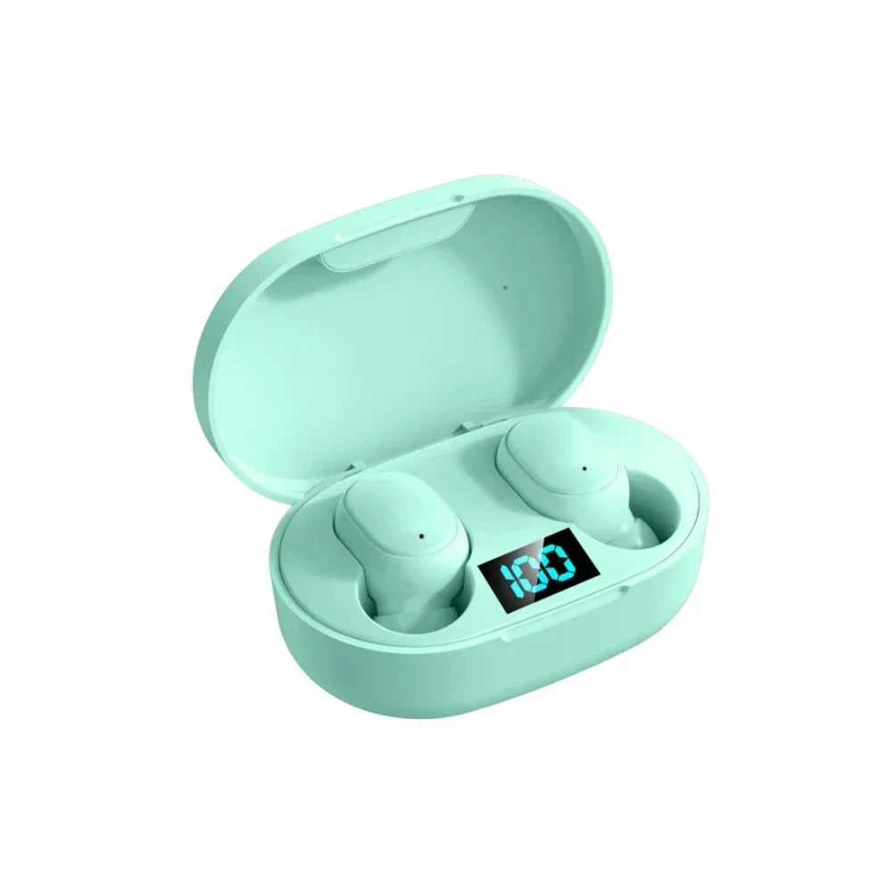 E6S Wireless Earbuds Noise Canceling Waterproof Ear Buds In-ear Zpaxo Green
