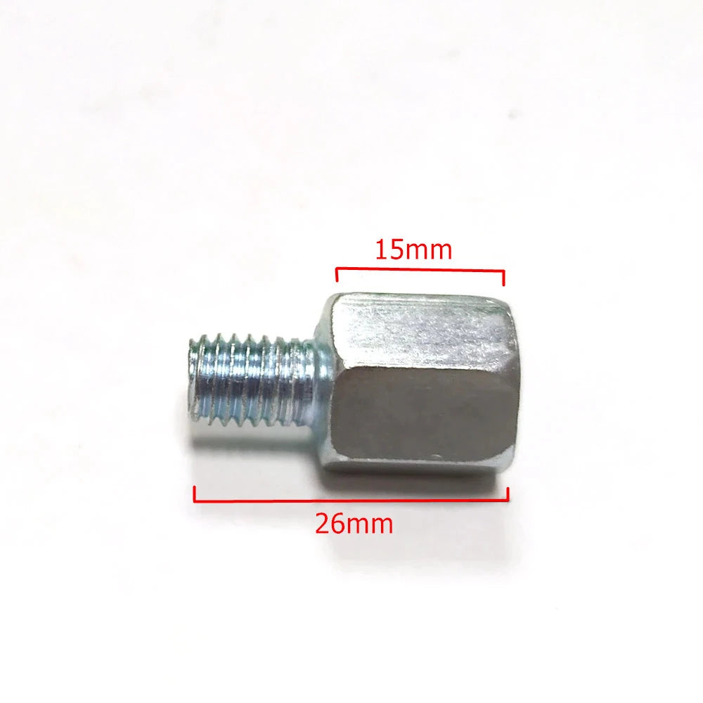 M10 Screw Right Left Hand Rearview Mirror Conversion Scooter Zpaxo