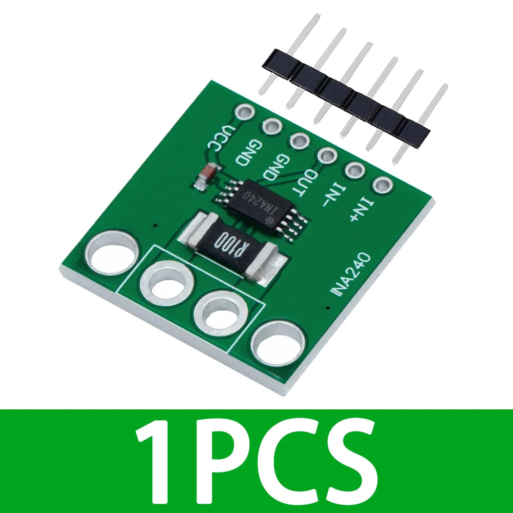 INA240A1 Bidirectional Current Sense Amplifier Module - Precision Current Monitoring & Acquisition Zpaxo 1PCS