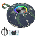 Bluetooth Wireless Speaker Small Portable Steel Gun Heavy Metal Zpaxo Camouflage