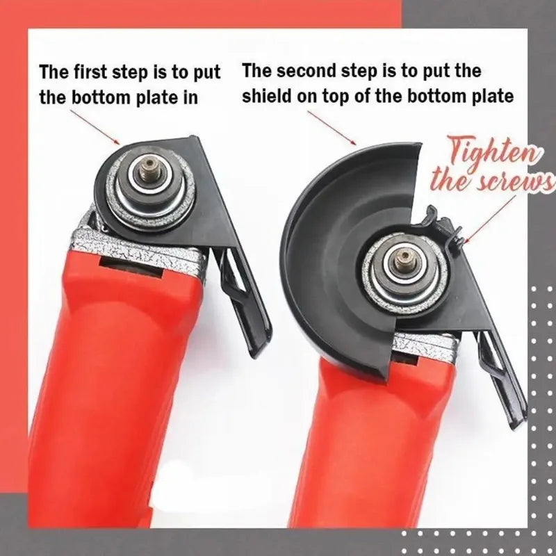 Adjustable Angle Grinder Base Bracket – Steel Cutting Holder Grinder Base Bracket Zpaxo