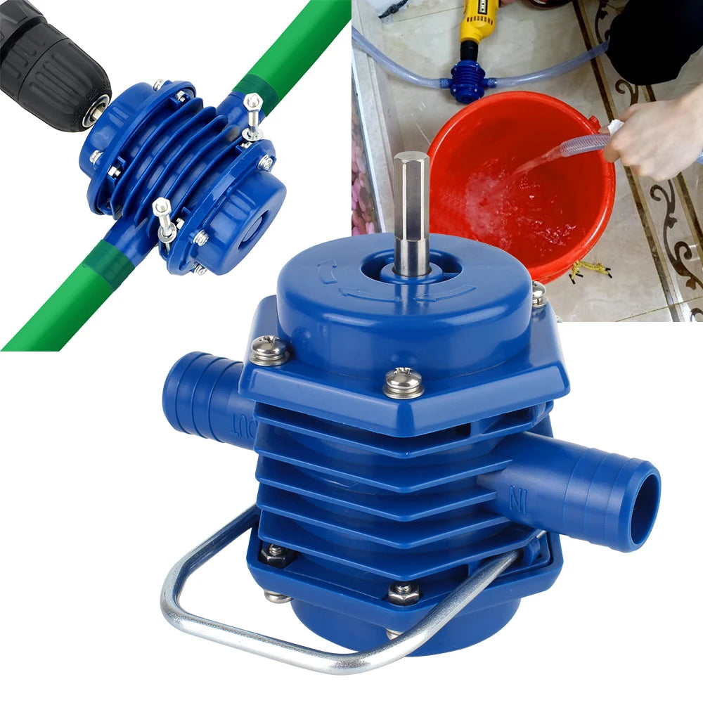 No Power Required Mini Heavy Duty Self-priming Hand Electric Drill