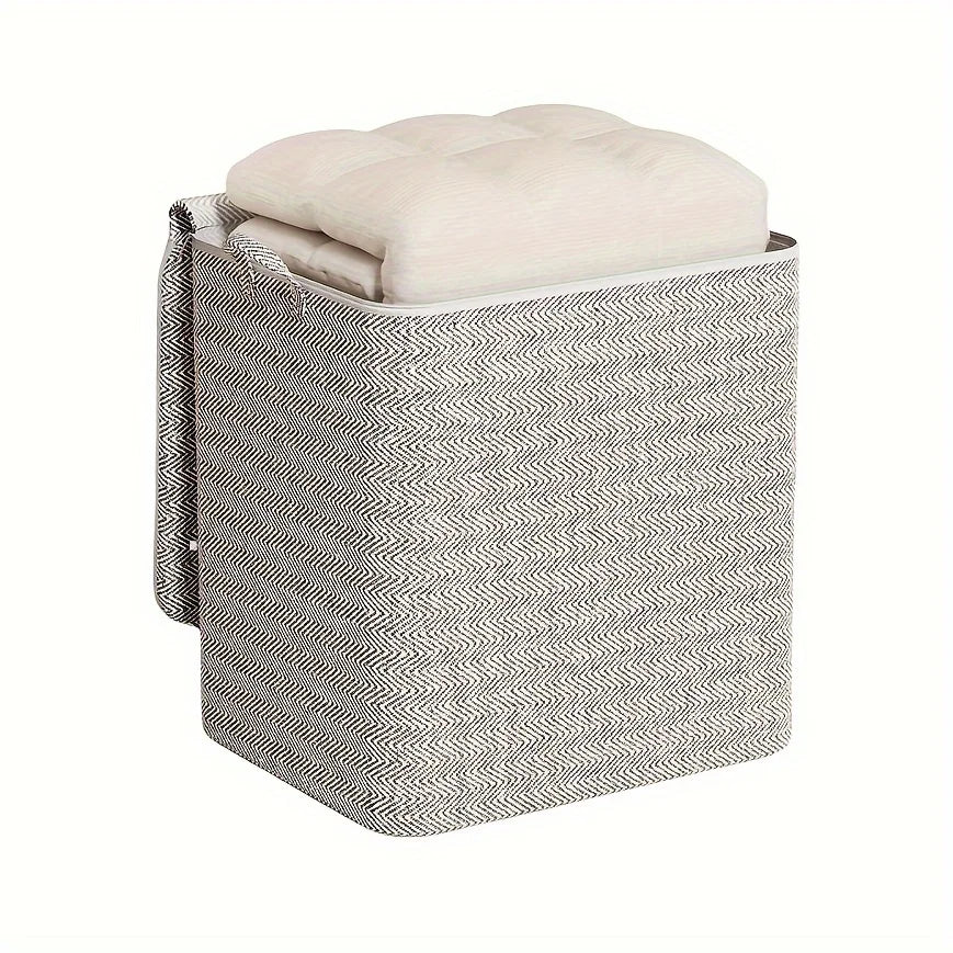 150L Household Large Capacity Storage Bag Non-woven Material, Closet Wardrobe Organizer Can Be Used For Quilt Clothing, Toys Zpaxo