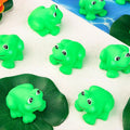 Realistic Frog Frogs Squeak Floating Rubber Bath Toy 10x Mini