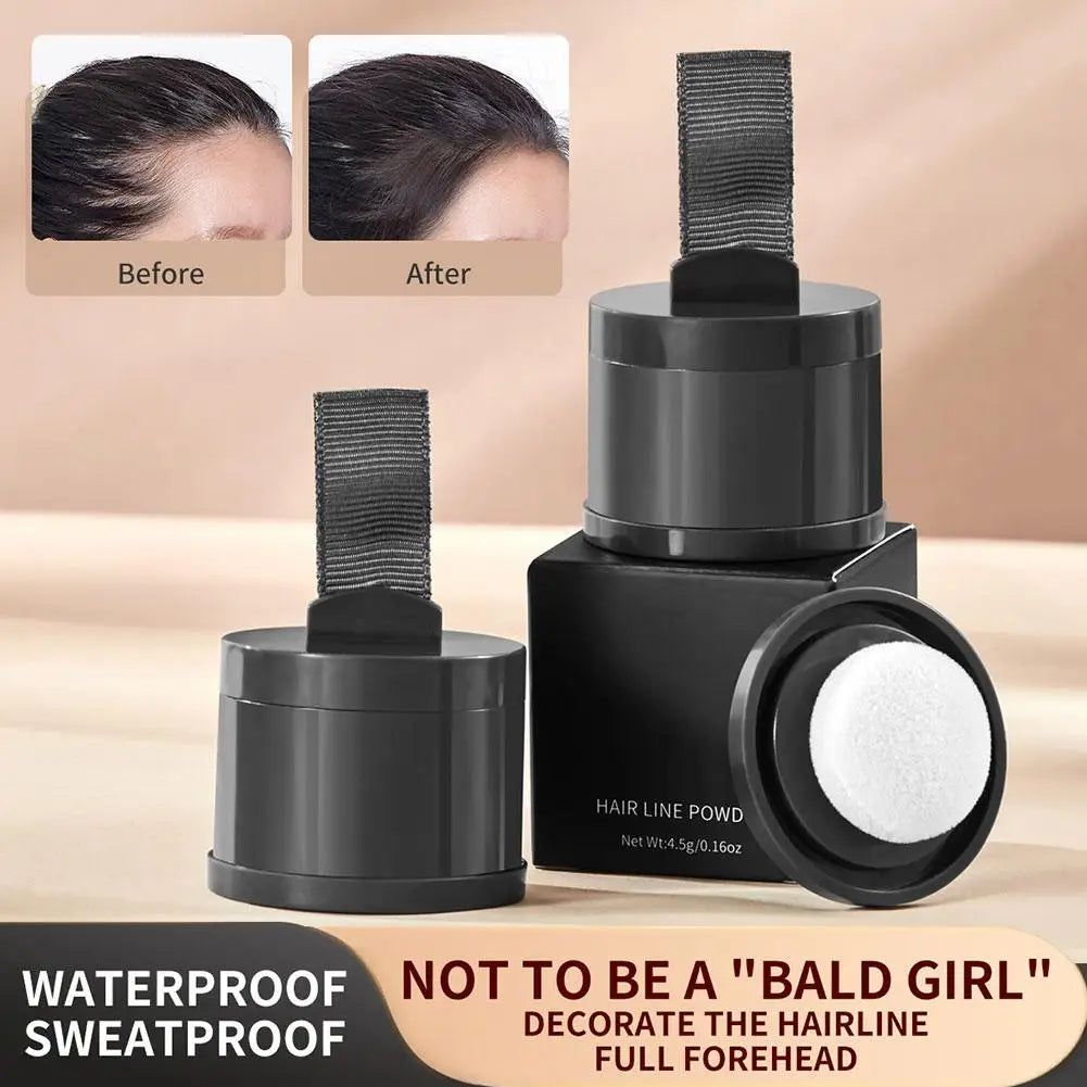 1pc Hair Line Powder Black Brown Root Cover Up Natural Instant Waterproof Hairline Shadow Powder Hair Concealer Coverage Powder Zpaxo