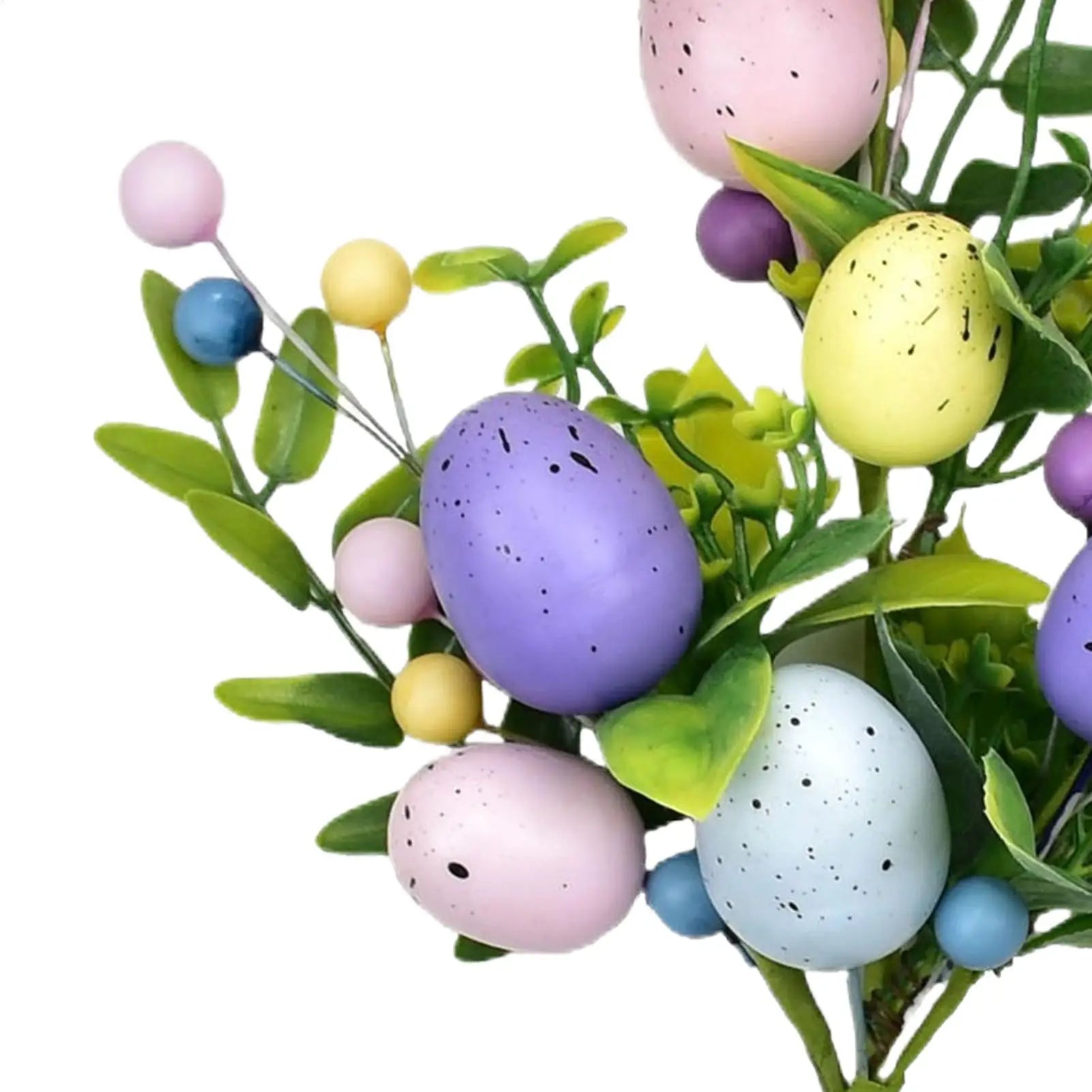 Easter Picks Festive Holiday Stem Decorations Artificial Easter Spray Vine for Party Floral Arrangement Vase Table Centerpiece Zpaxo