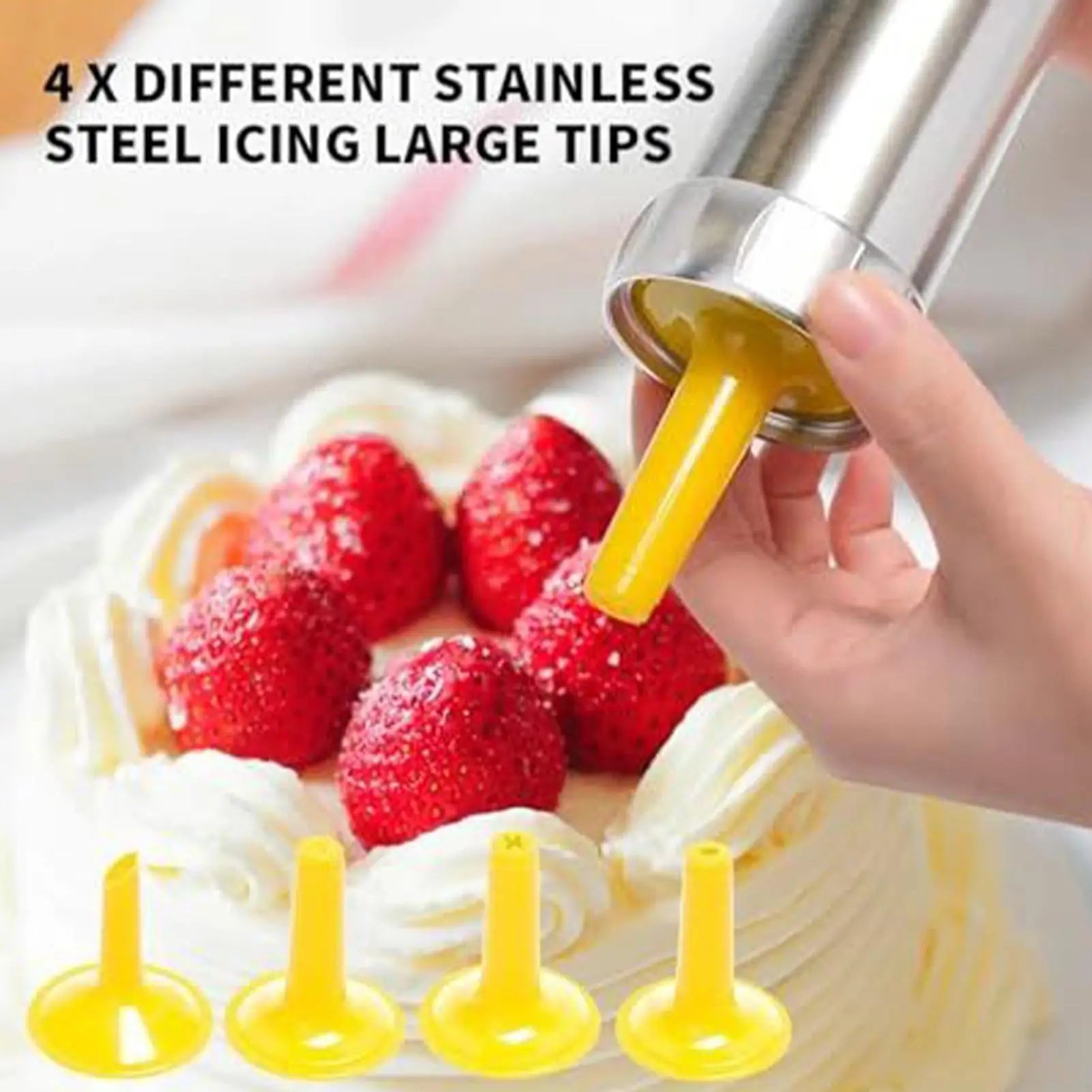 Cookie Press Stainless Steel Biscuits Baking Supplies Cookie Baking Gadgets for Christmas Holiday Parties Home Dormitory Zpaxo