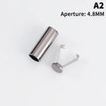 DIY Bag Shoe Garments Accessory Packs 10 20 Sets Including Lanyard Zpaxo 5mm Gun color 10pcs