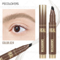 Liquid Eyebrow Pencil Multi-function Hairline Filling Ideal Holiday Zpaxo 02