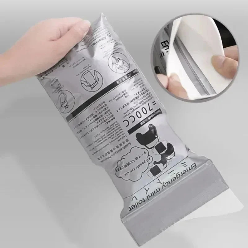 Emergency Portable Urinal Bags 700ml – Travel Toilet Bags 5–40 Pack