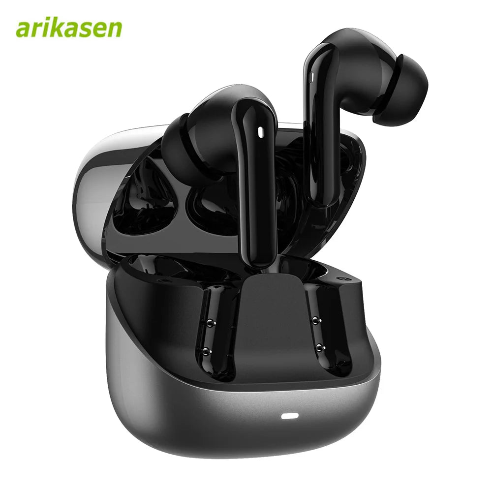ANC Bluetooth 5 3 Earphones Hybrid Active Noise Cancelling Wireless