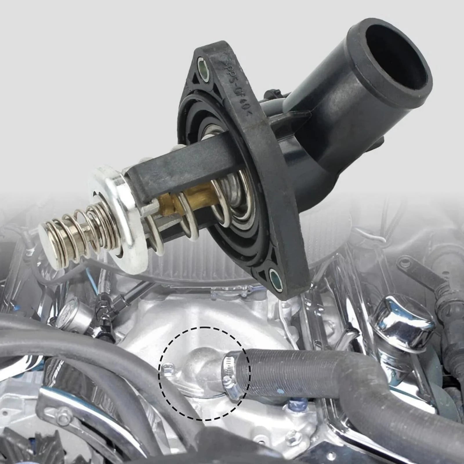 12674639 Vehicle Engine Coolant Thermostat Replacement Repair Parts