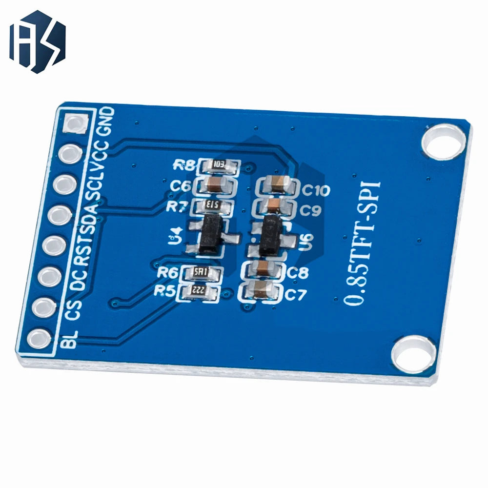 0 85 TFT Display Module HD IPS LCD LED Screen 128X128 SPI Interface Zpaxo