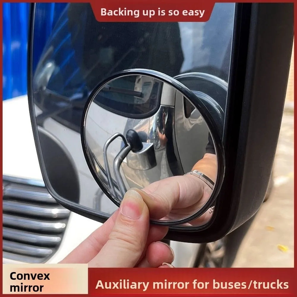 HD Glass Truck Side View Mirror 360 Degree Adjustable 9 12 Reversing Zpaxo