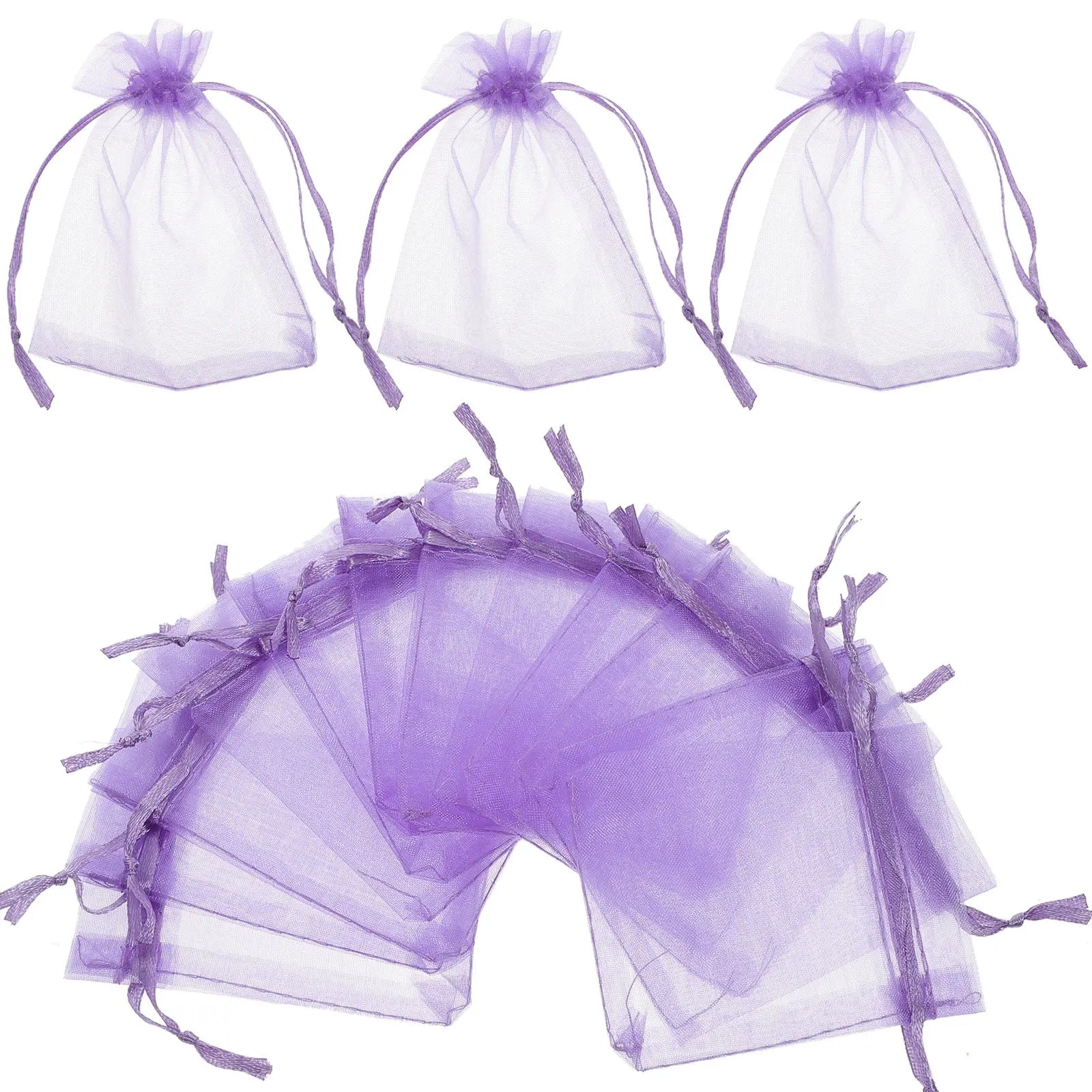 Small Drawstring Pouch Organza Bags Sachet Empty Jewelry Packaging
